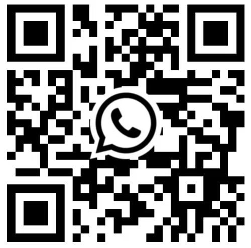 WhatsApp support QR code